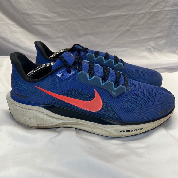 Nike Air Zoom Pegasus 41 Mens Running Shoes Blue Crimson FN4932-401 Size 11.5 main image 4